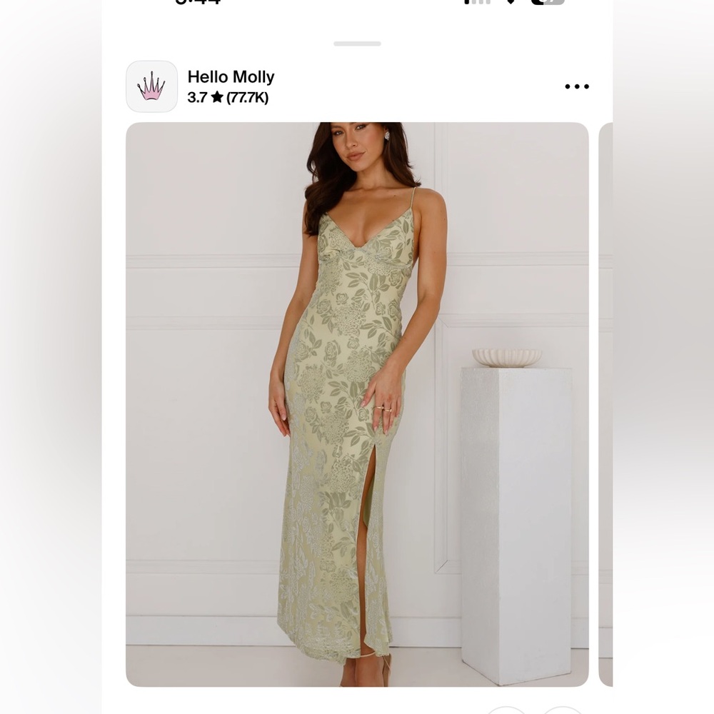 Seaside Sanctuary Sage Mesh Maxi Dress